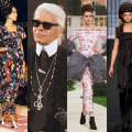 What fashion houses did karl lagerfeld work for?