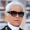 Why does karl lagerfeld wear sunglasses all the time?