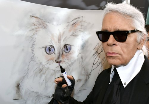 What happened to karl lagerfeld's cat after he died?